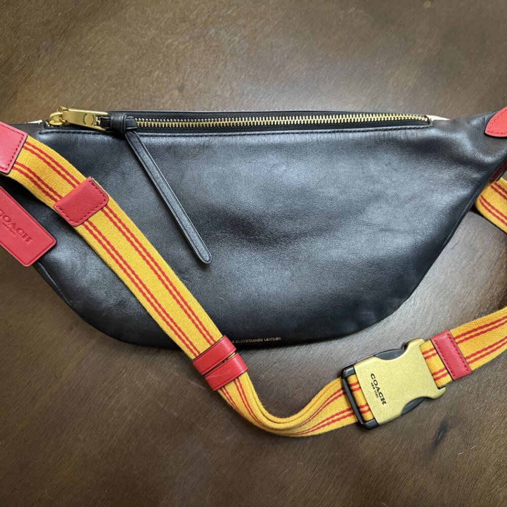 Coach Disney Mickey Mouse X Keith Haring Unisex Crossbody - Picture 3 of 7